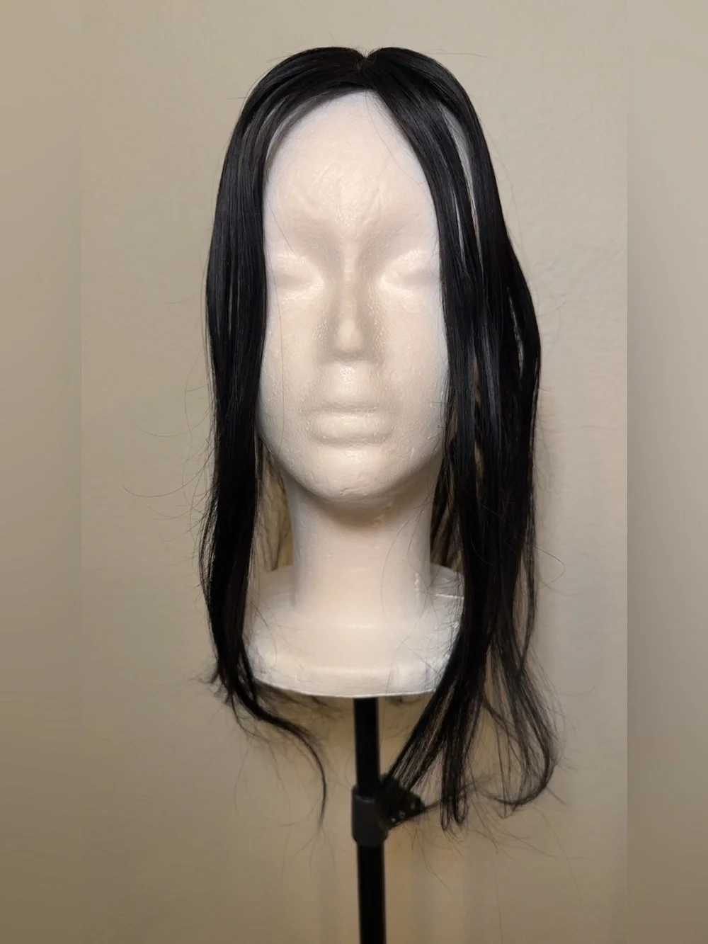 Urbeauty Hair Toppers for Women Real Human Hair for Thinning, 16 inch 1.5